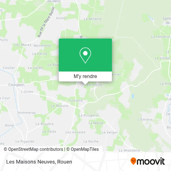 Les Maisons Neuves plan