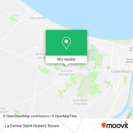 La Ferme Saint-Hubert plan