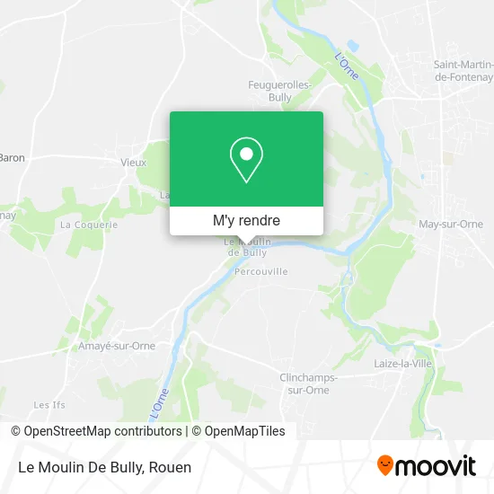 Le Moulin De Bully plan