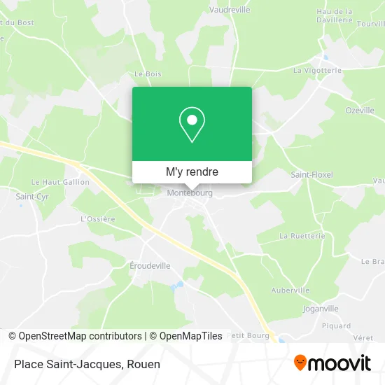 Place Saint-Jacques plan