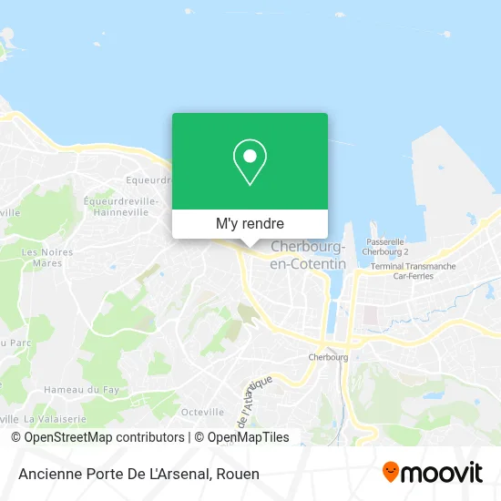 Ancienne Porte De L'Arsenal plan