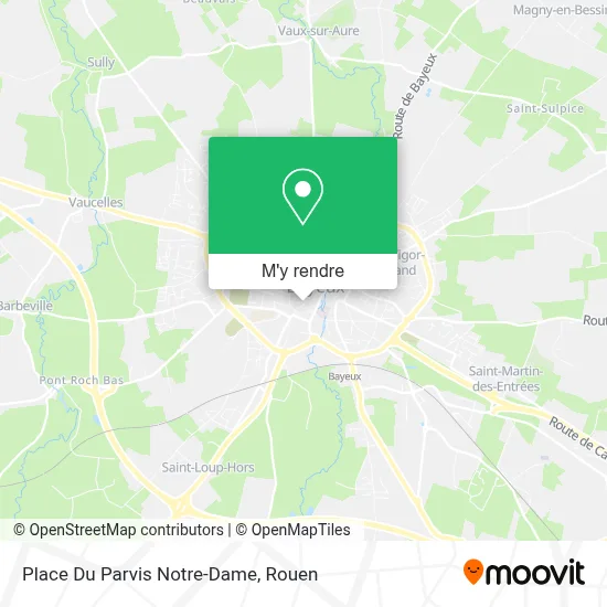 Place Du Parvis Notre-Dame plan