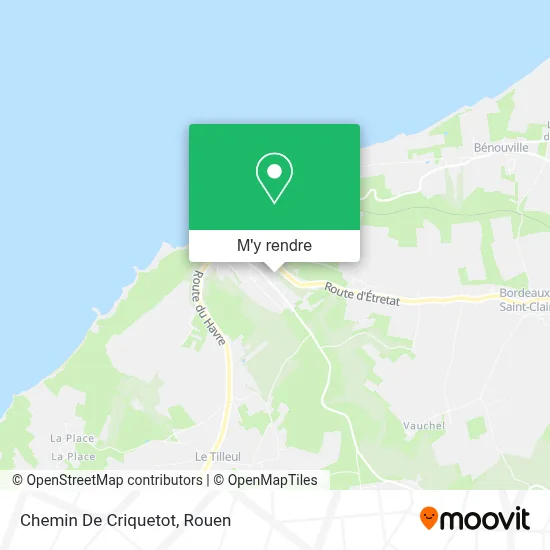 Chemin De Criquetot plan