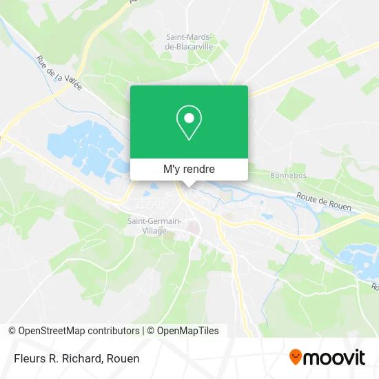 Fleurs R. Richard plan