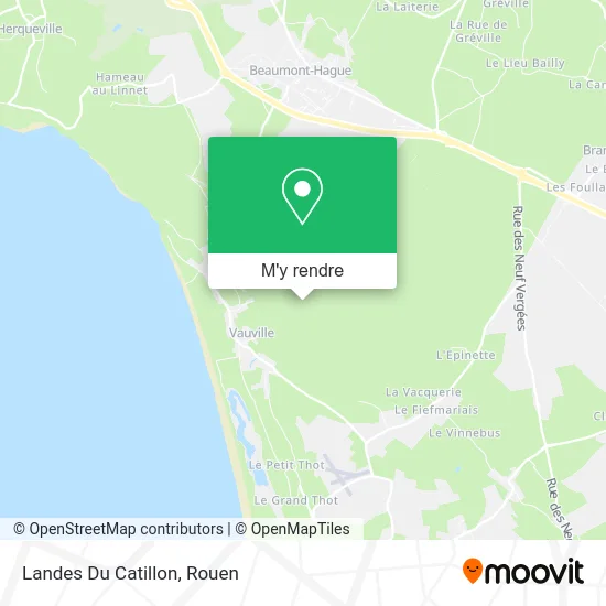 Landes Du Catillon plan