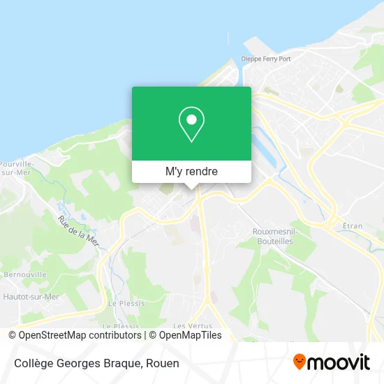 Collège Georges Braque plan