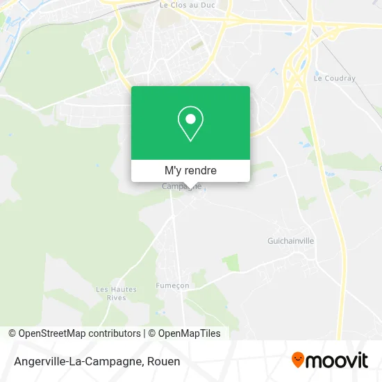 Angerville-La-Campagne plan