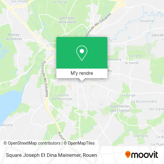 Square Joseph Et Dina Mainemer plan