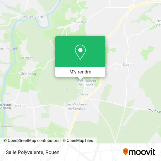 Salle Polyvalente plan