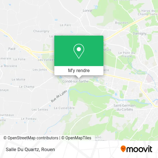 Salle Du Quartz plan