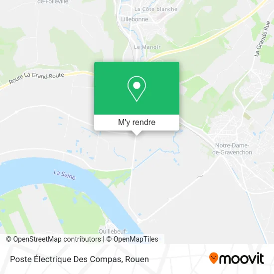 Poste Électrique Des Compas plan