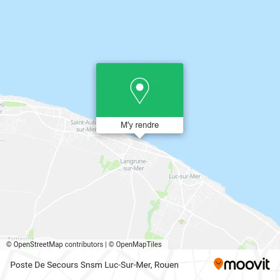 Poste De Secours Snsm Luc-Sur-Mer plan