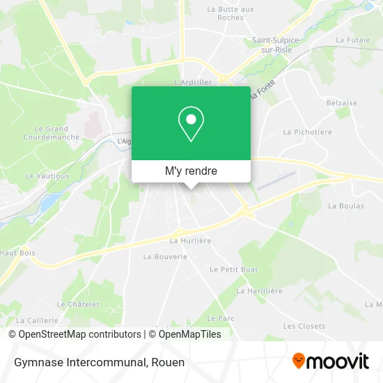 Gymnase Intercommunal plan