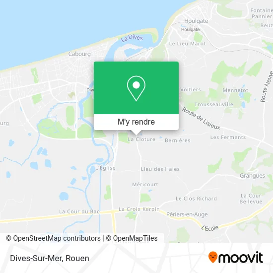 Dives-Sur-Mer plan
