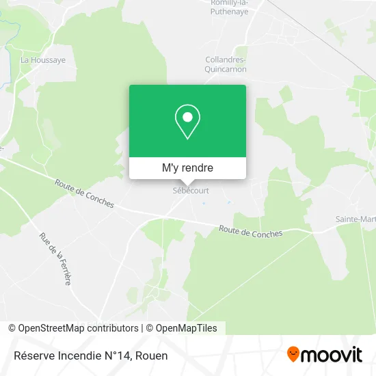 Réserve Incendie N°14 plan