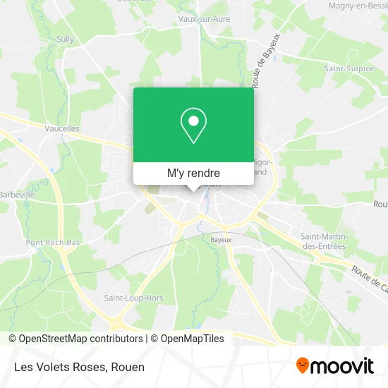 Les Volets Roses plan