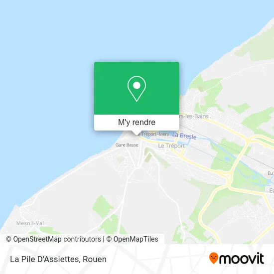 La Pile D'Assiettes plan