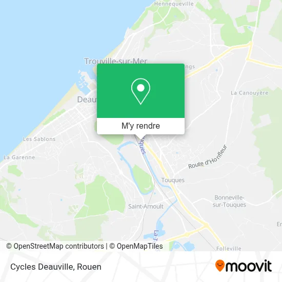 Cycles Deauville plan