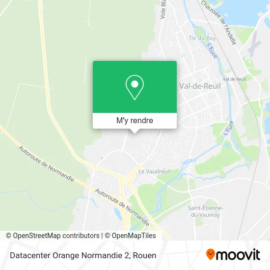 Datacenter Orange Normandie 2 plan