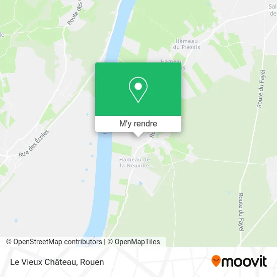 Le Vieux Château plan