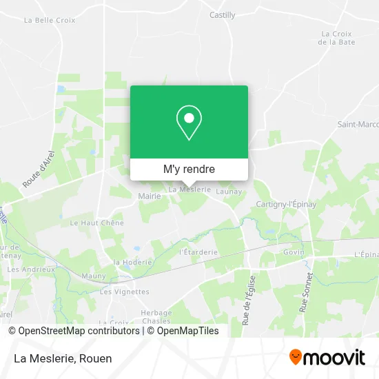 La Meslerie plan
