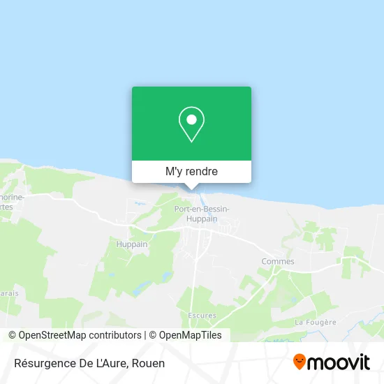 Résurgence De L'Aure plan