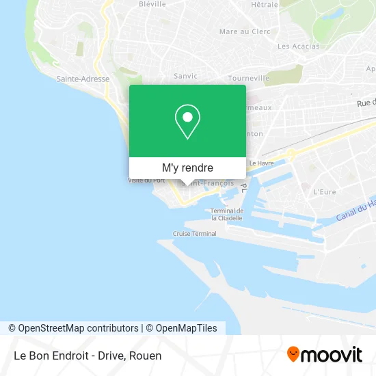 Le Bon Endroit - Drive plan