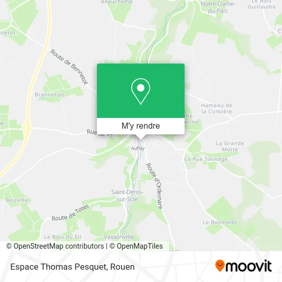 Espace Thomas Pesquet plan