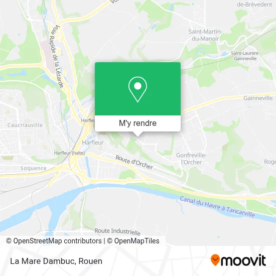 La Mare Dambuc plan