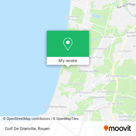 Golf De Granville plan