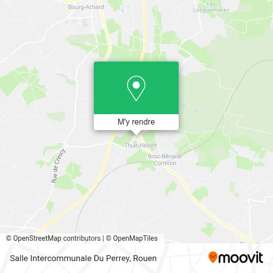 Salle Intercommunale Du Perrey plan
