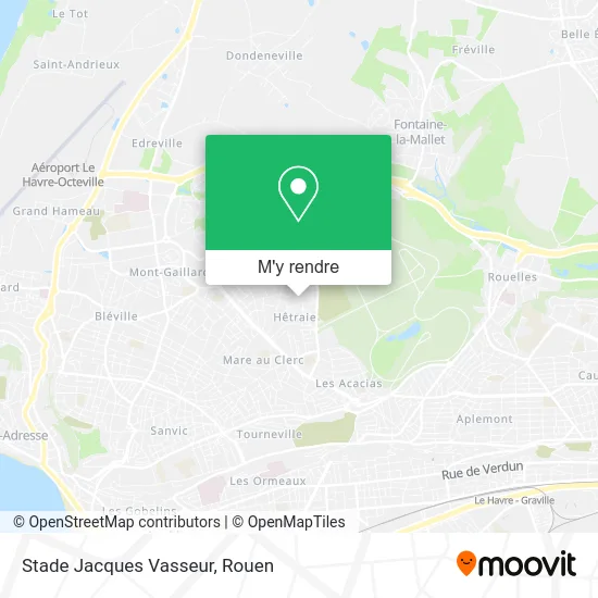 Stade Jacques Vasseur plan