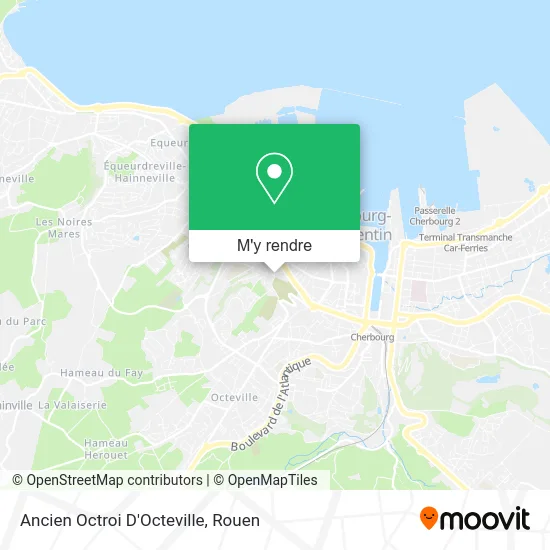 Ancien Octroi D'Octeville plan