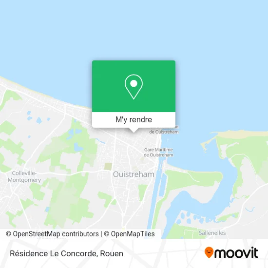 Résidence Le Concorde plan