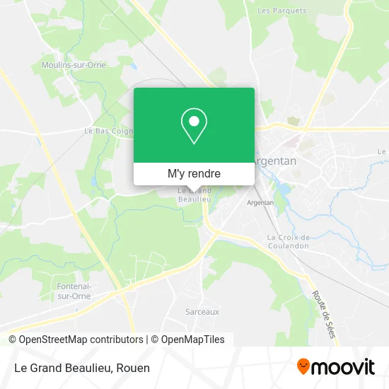 Le Grand Beaulieu plan