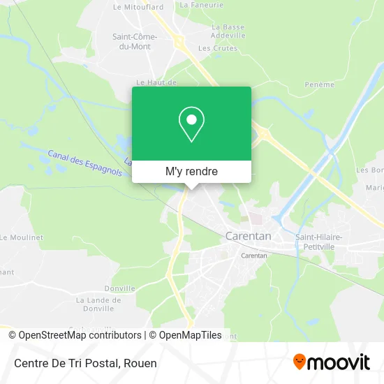 Centre De Tri Postal plan