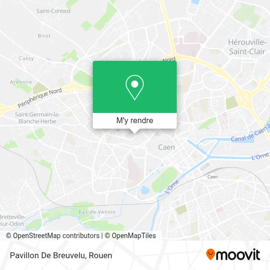 Pavillon De Breuvelu plan