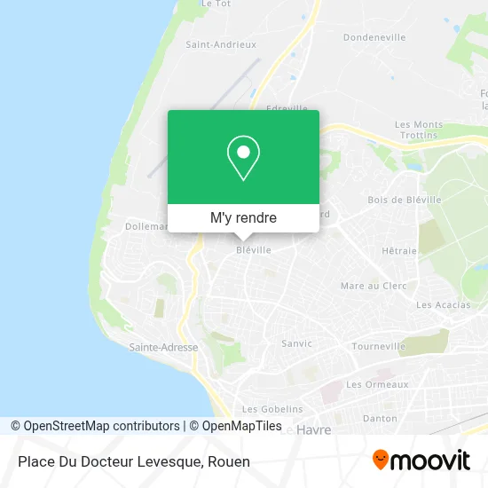 Place Du Docteur Levesque plan