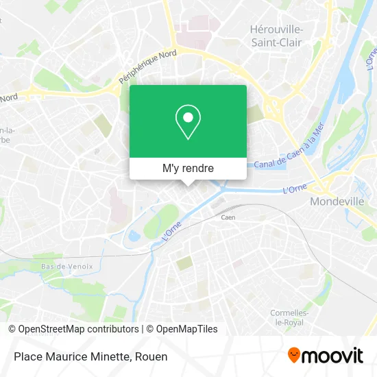 Place Maurice Minette plan