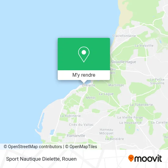 Sport Nautique Dielette plan