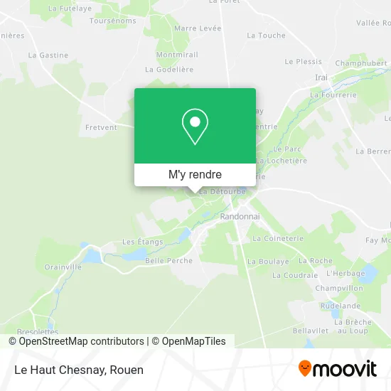 Le Haut Chesnay plan