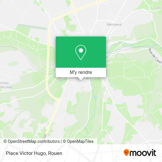 Place Victor Hugo plan