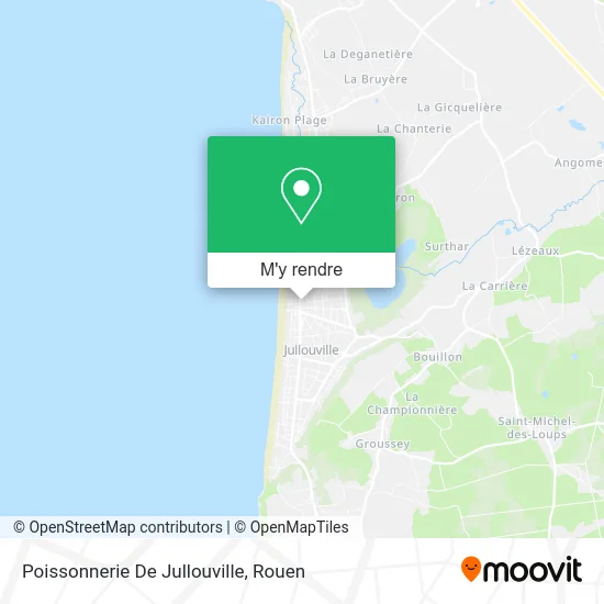 Poissonnerie De Jullouville plan