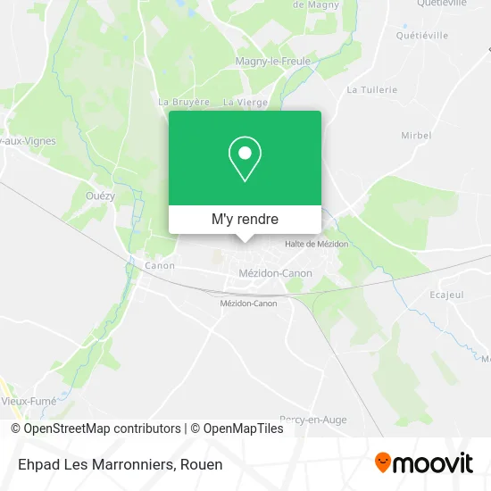 Ehpad Les Marronniers plan