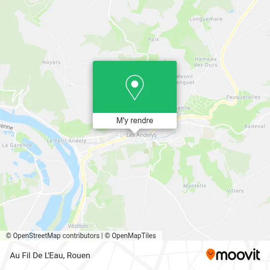 Au Fil De L'Eau plan