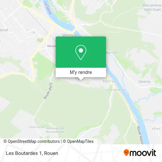 Les Boutardes 1 plan