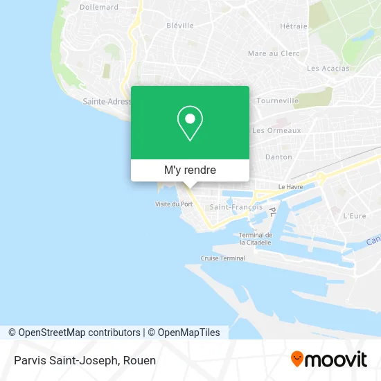 Parvis Saint-Joseph plan