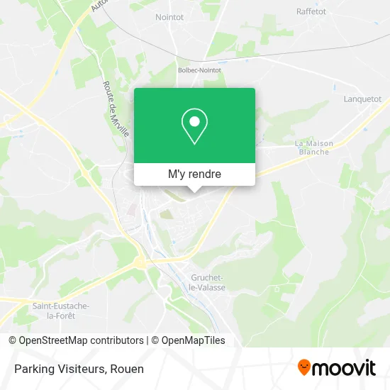 Parking Visiteurs plan