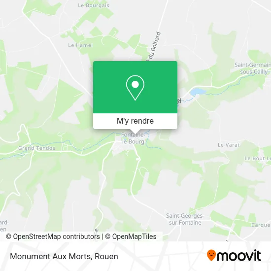 Monument Aux Morts plan