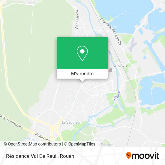 Résidence Val De Reuil plan